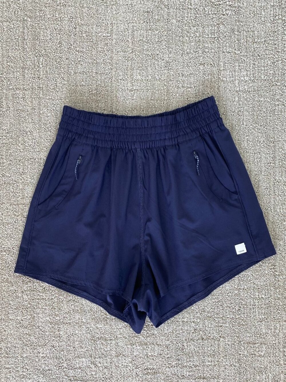 Vuori Dash Short 2.0 Size Small Navy Blue Atlantic - Picture 2 of 6